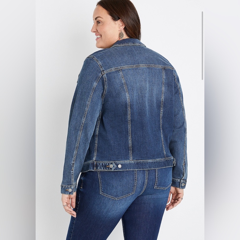 Maurices | Dark Sandblast Denim Jakcket - Picture 4 of 4